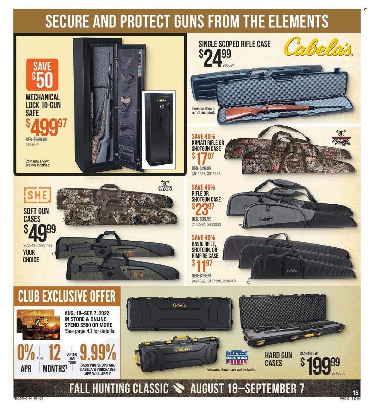 Cabela's (ID) Weekly Ad Flyer Specials August 18 to September 7, 2022