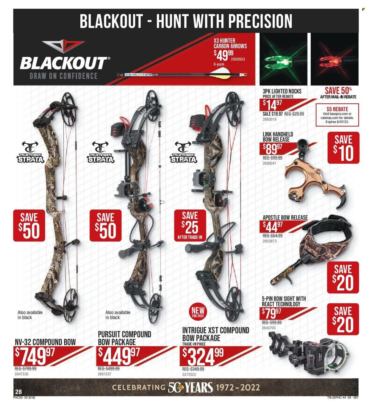 Cabela's (MA) Weekly Ad Flyer Specials August 18 to September 7, 2022