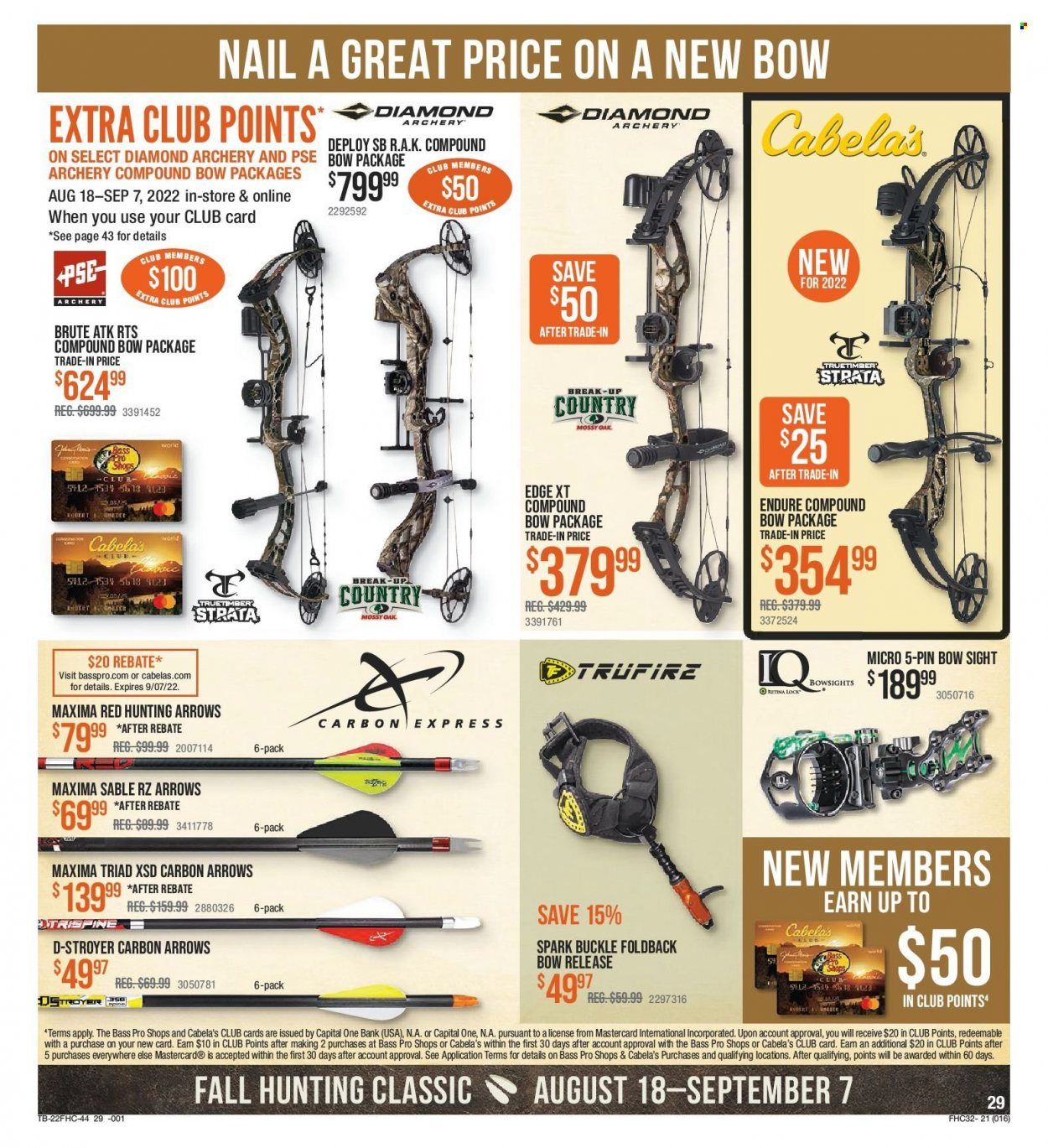 Cabela's (MA) Weekly Ad Flyer Specials August 18 to September 7, 2022