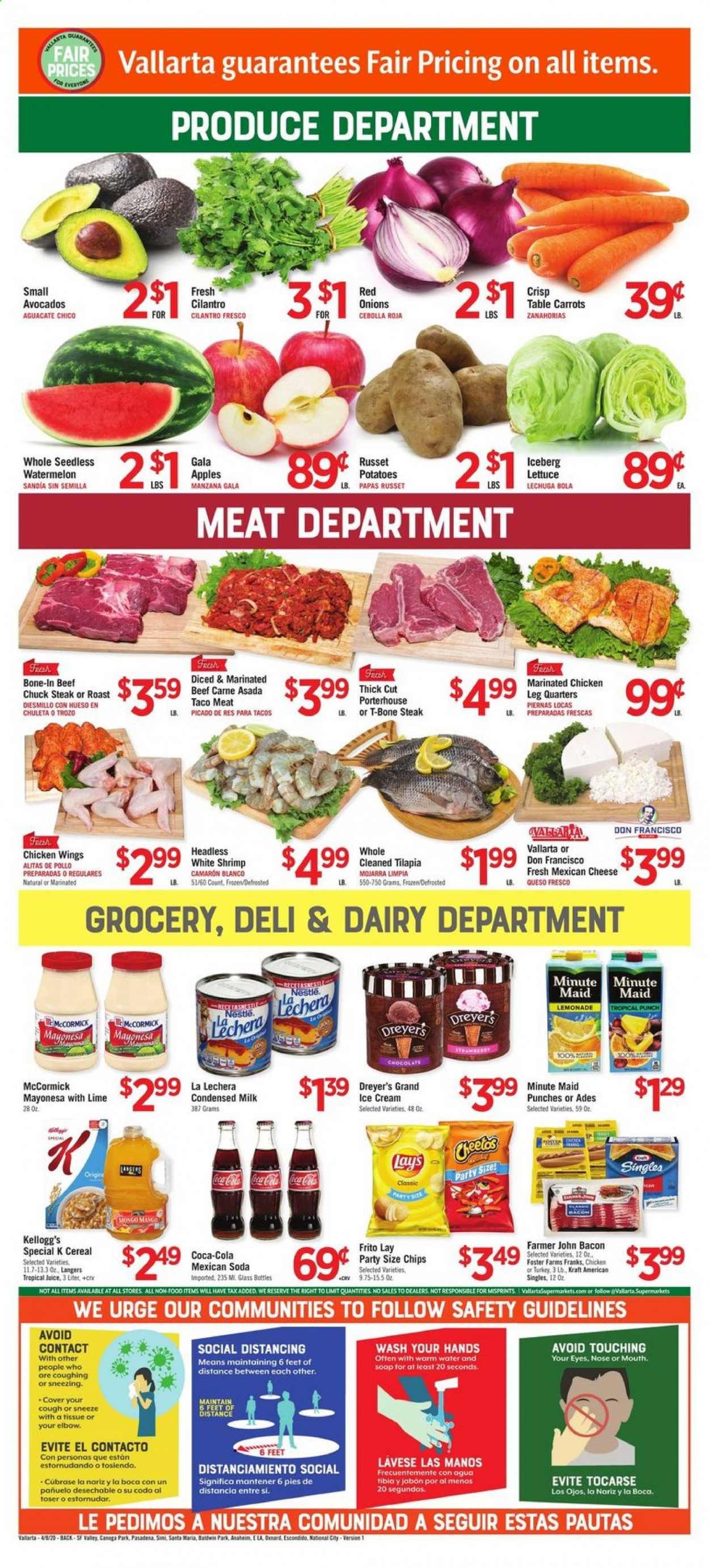 Vallarta Weekly Ad & Flyer April 8 to 14