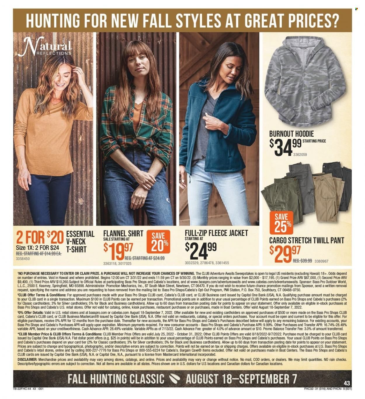 Bass Pro Shops (MA) Weekly Ad Flyer Specials August 18 to September 7, 2022