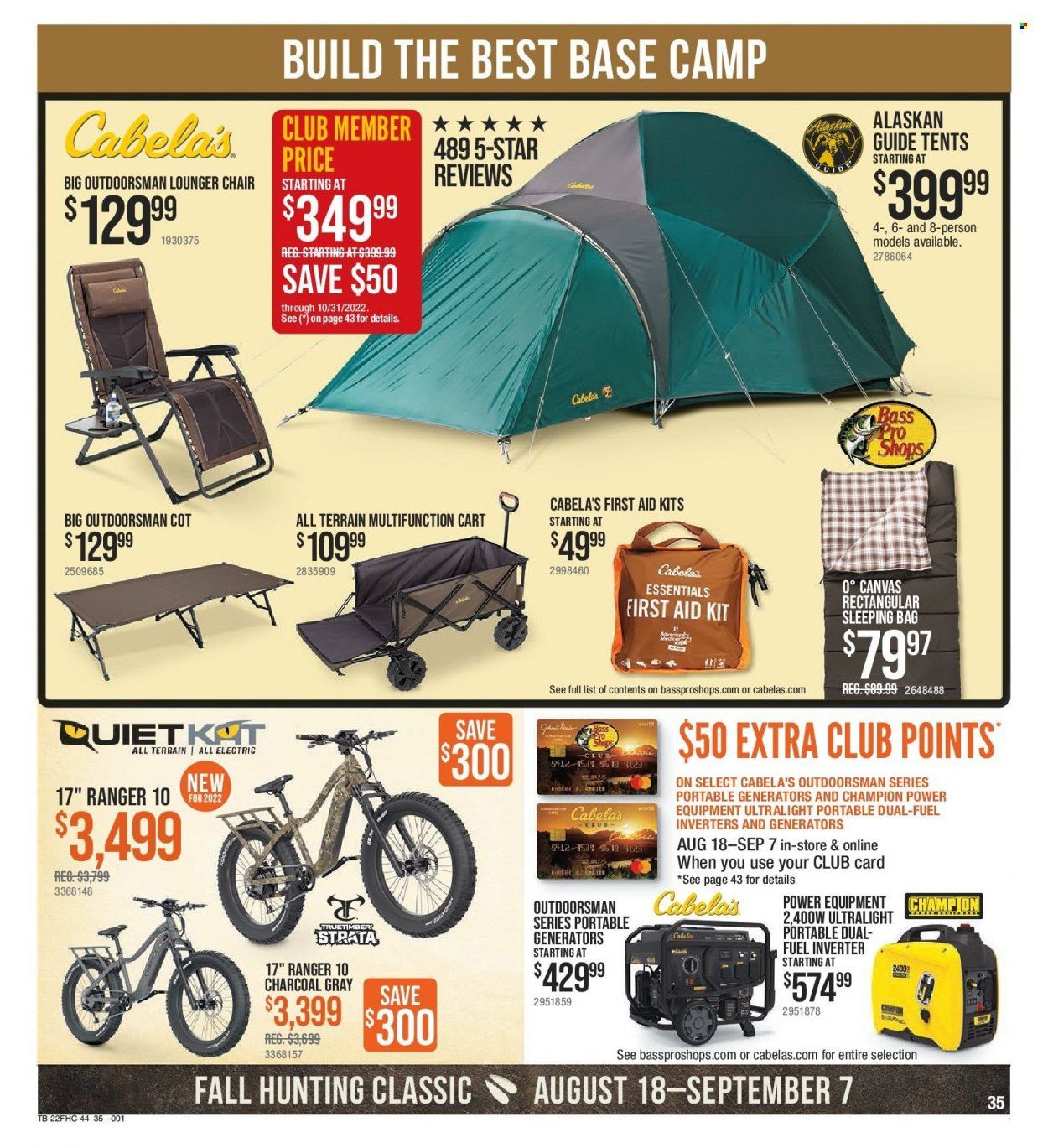 Bass Pro Shops (MD) Weekly Ad Flyer Specials August 18 to September 7, 2022