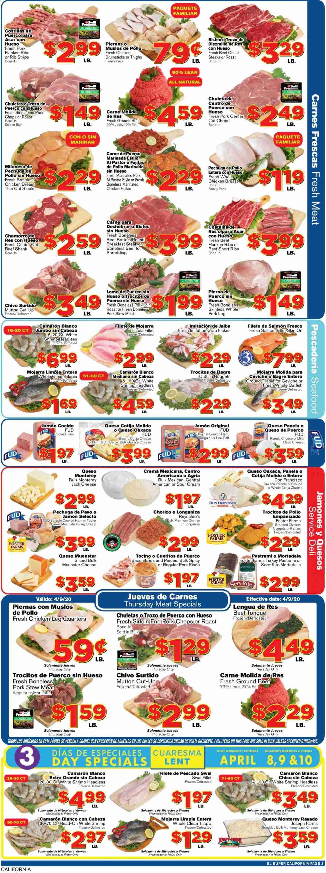 El Super Weekly Ad & Flyer April 8 to 14
