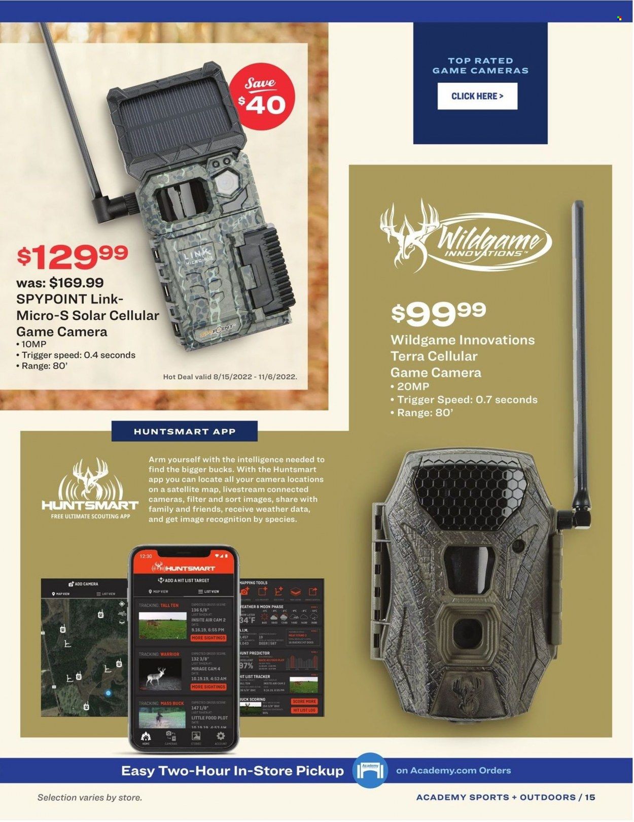 Academy Sports + Outdoors Weekly Ad Flyer Specials August 9 to November 5, 2022