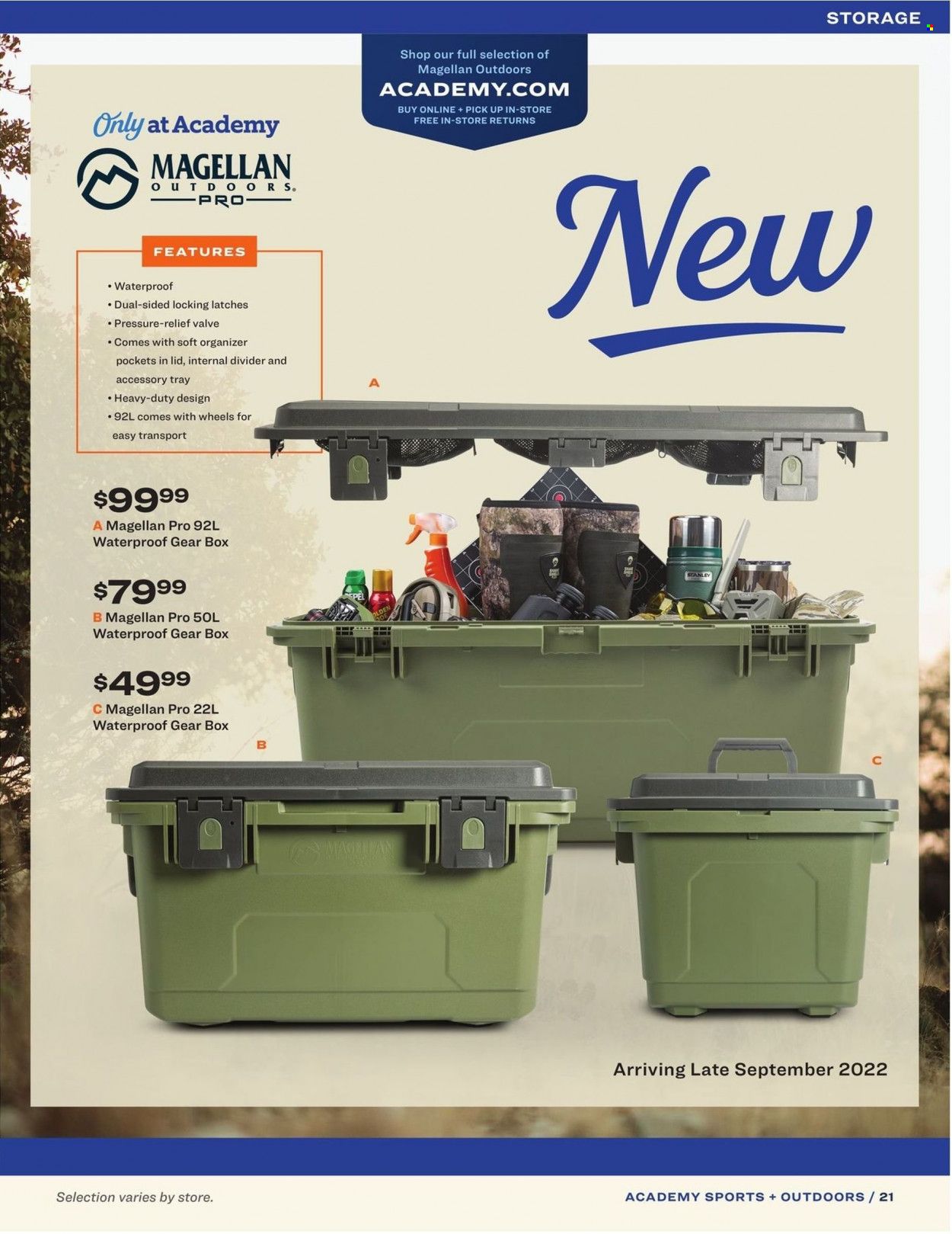 Academy Sports + Outdoors Weekly Ad Flyer Specials August 9 to November 5, 2022