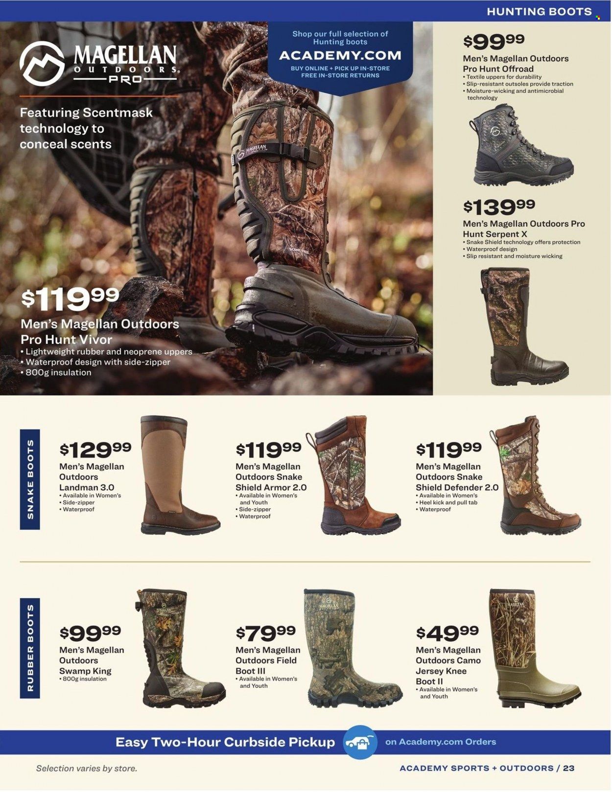 Academy Sports + Outdoors Weekly Ad Flyer Specials August 9 to November 5, 2022