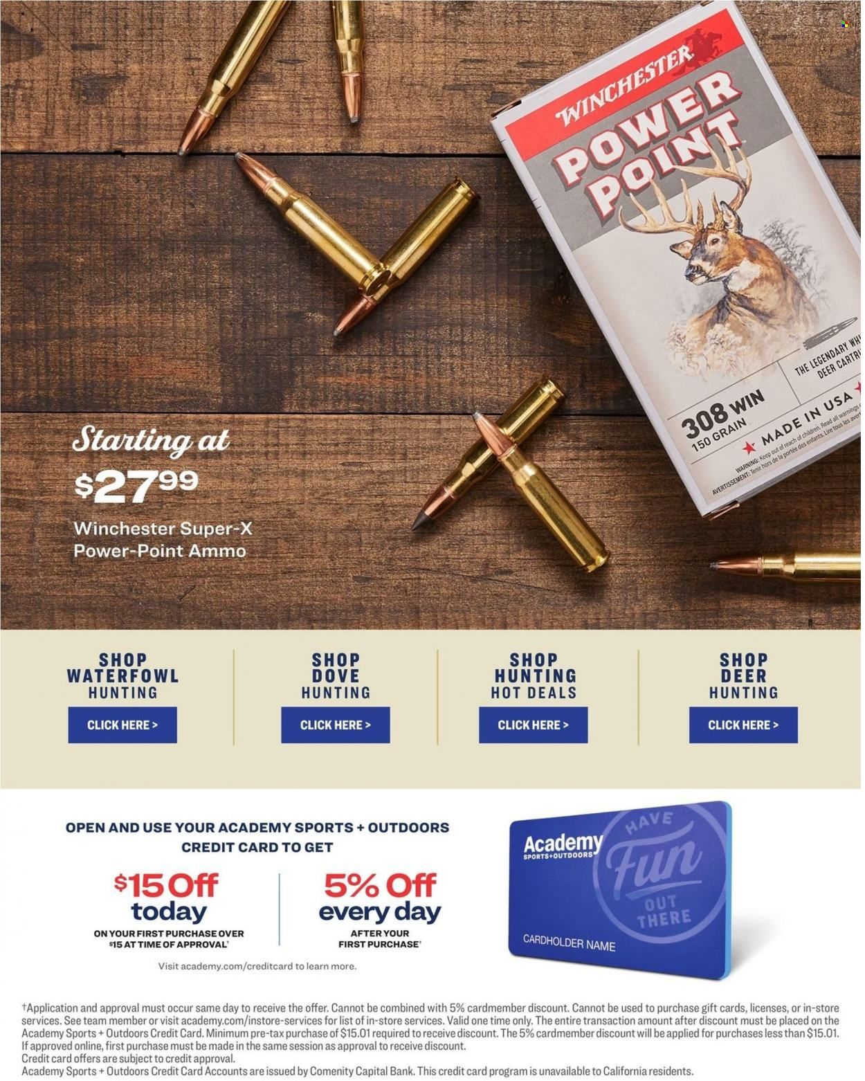 Academy Sports + Outdoors Weekly Ad Flyer Specials August 9 to November 5, 2022