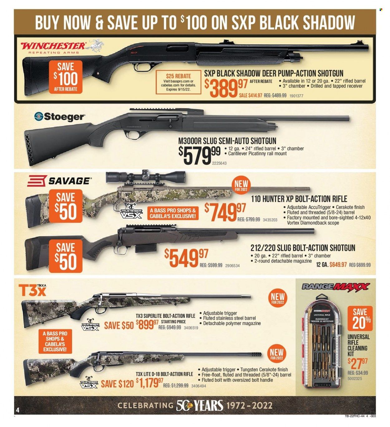 Bass Pro Shops (NY) Weekly Ad Flyer Specials August 18 to September 7, 2022