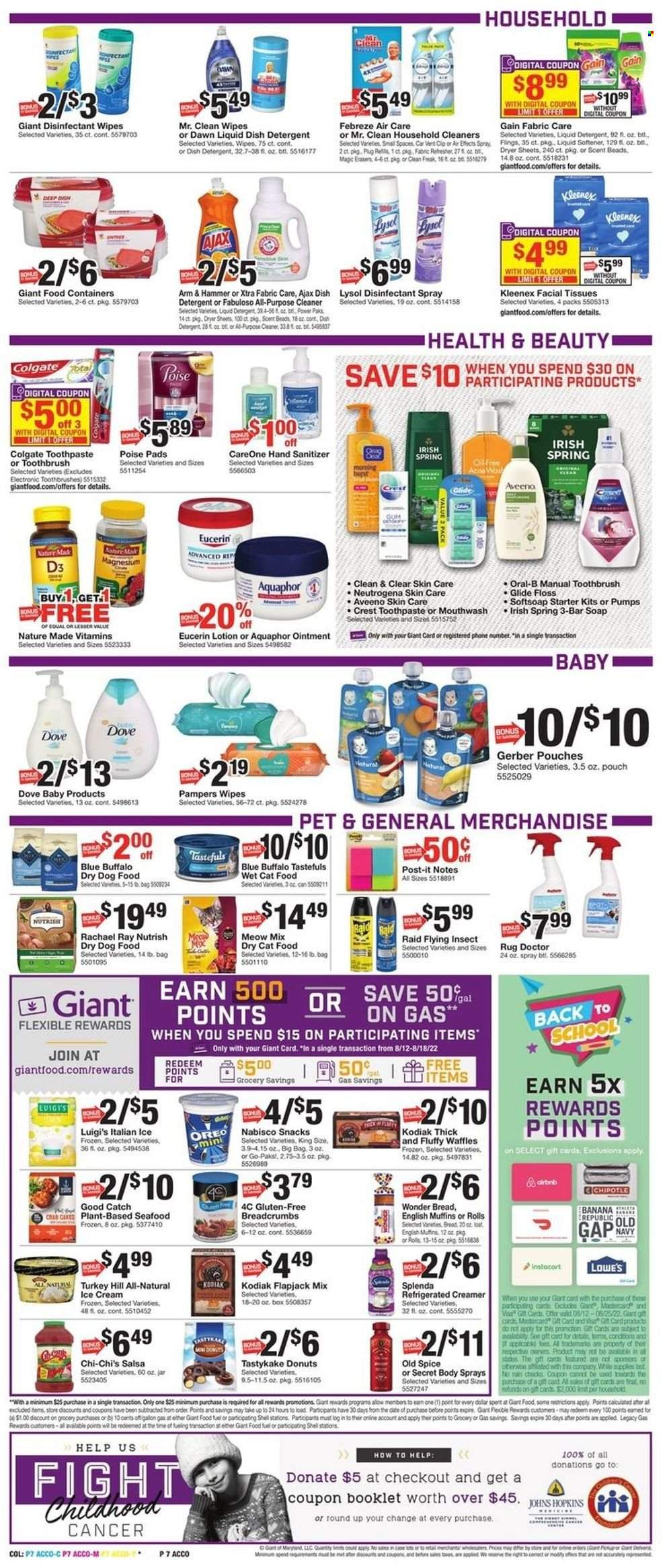 Giant Food (DE, MD, VA) Weekly Ad Flyer Specials August 12 to August 18, 2022