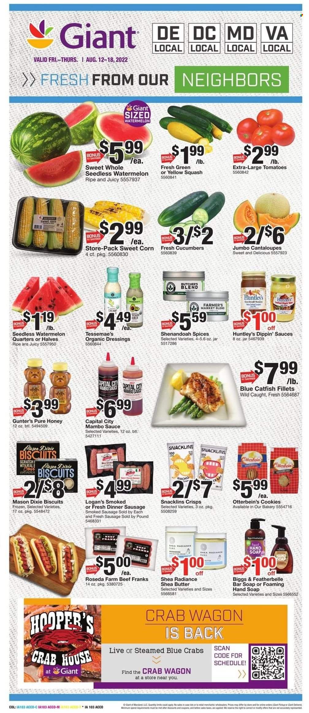 Giant Food (DE, MD, VA) Weekly Ad Flyer Specials August 12 to August 18, 2022