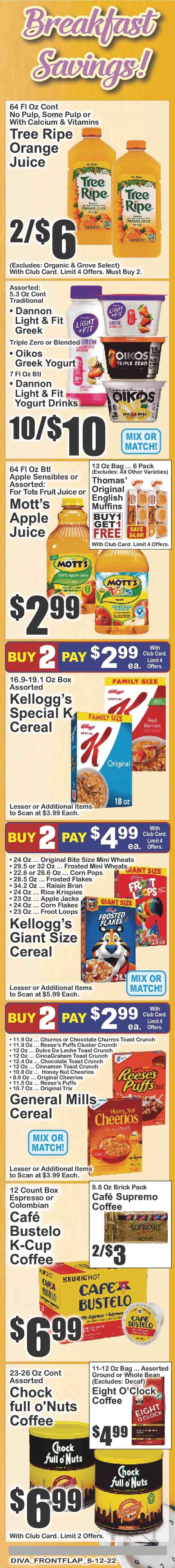 Key Food (NY) Weekly Ad Flyer Specials August 12 to August 18, 2022