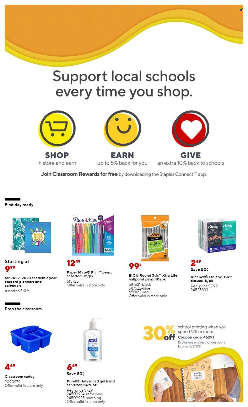 Staples Weekly Ad Flyer Specials August 14 to August 20, 2022