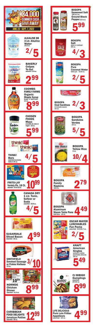 Food Bazaar (CT, NJ, NY) Weekly Ad Flyer Specials August 11 to August 17, 2022