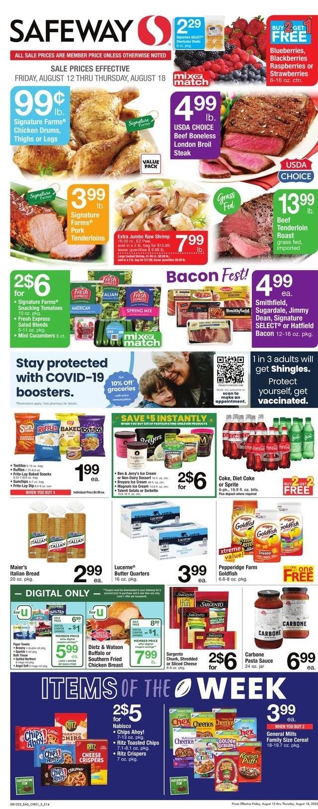 Safeway (MD, VA) Weekly Ad Flyer Specials August 12 to August 18, 2022
