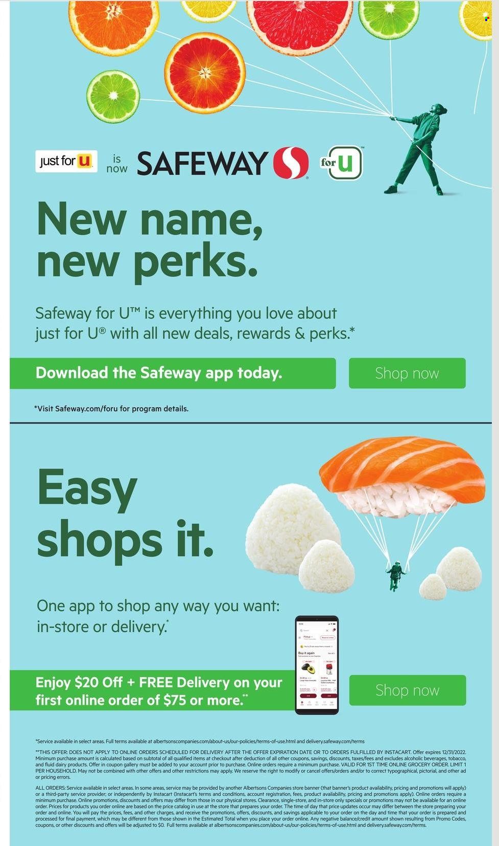 Safeway (MD, VA) Weekly Ad Flyer Specials August 12 to August 18, 2022