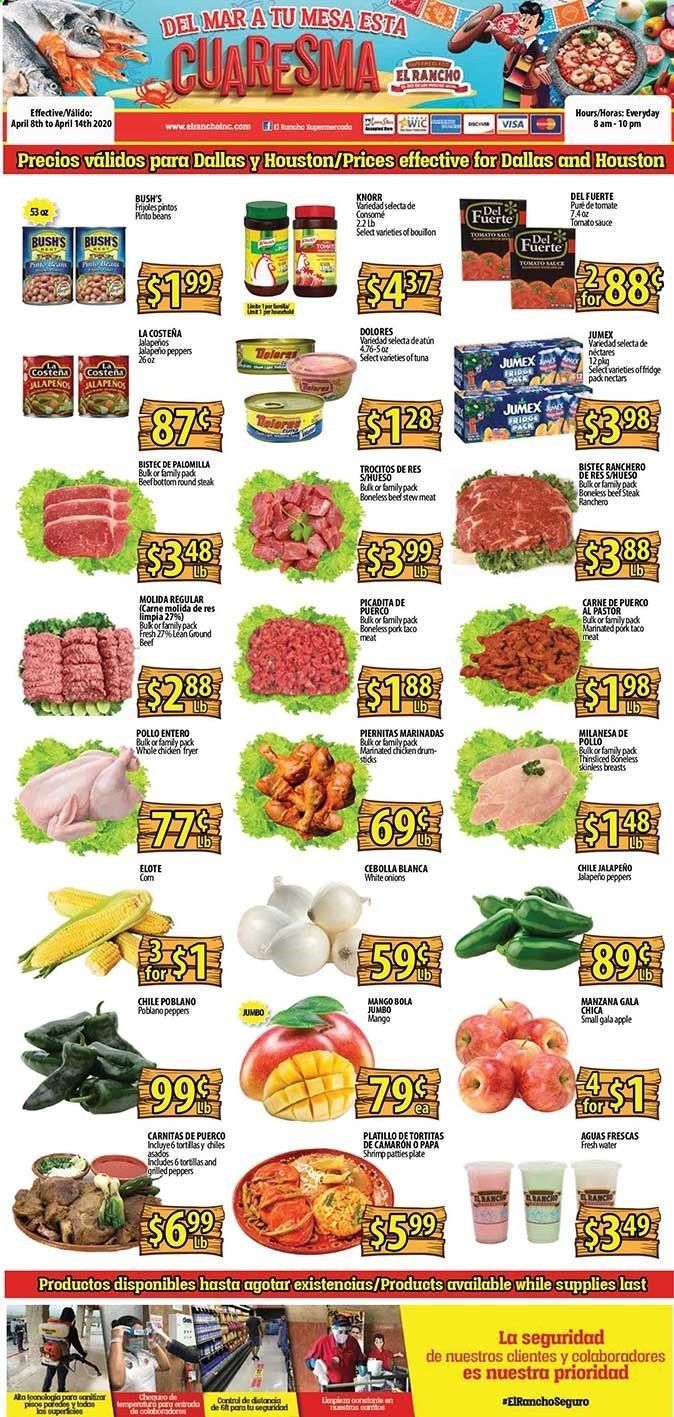 El Rancho Weekly Ad & Flyer April 8 to 14