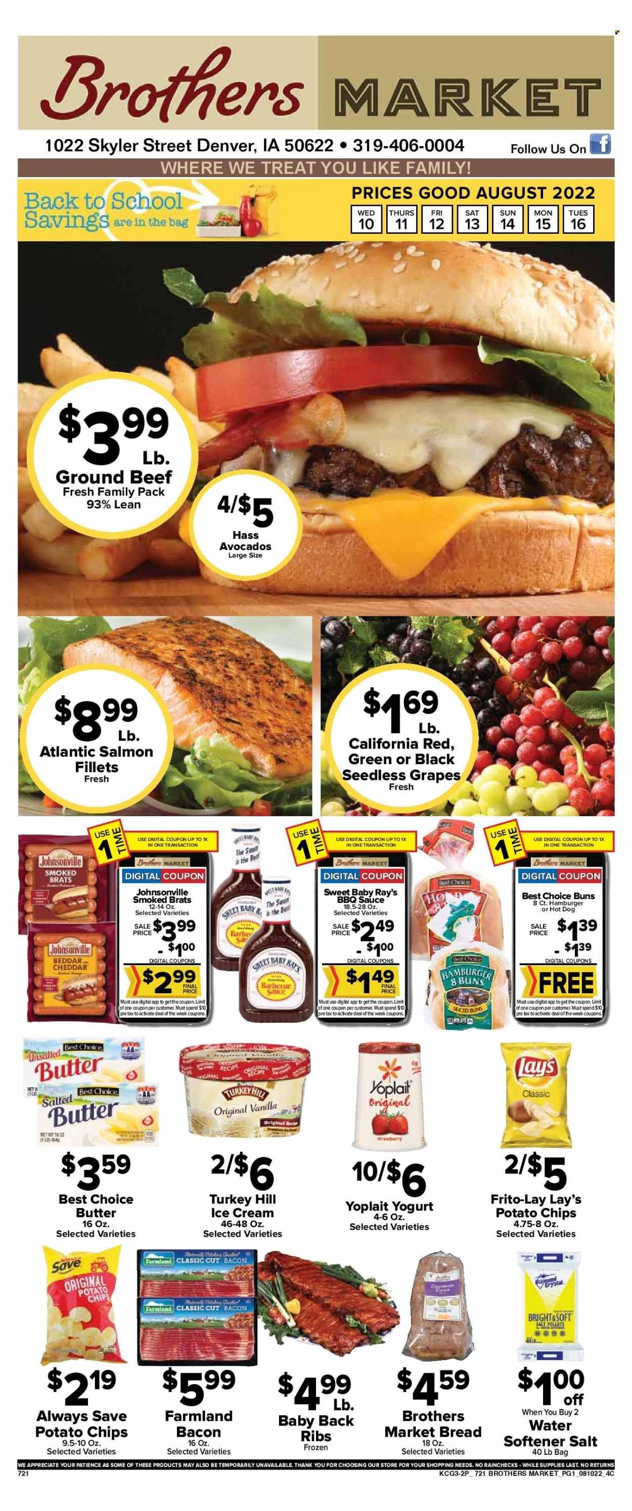 Brothers Market (IA, KS, MO) Weekly Ad Flyer Specials August 10 to August 16, 2022