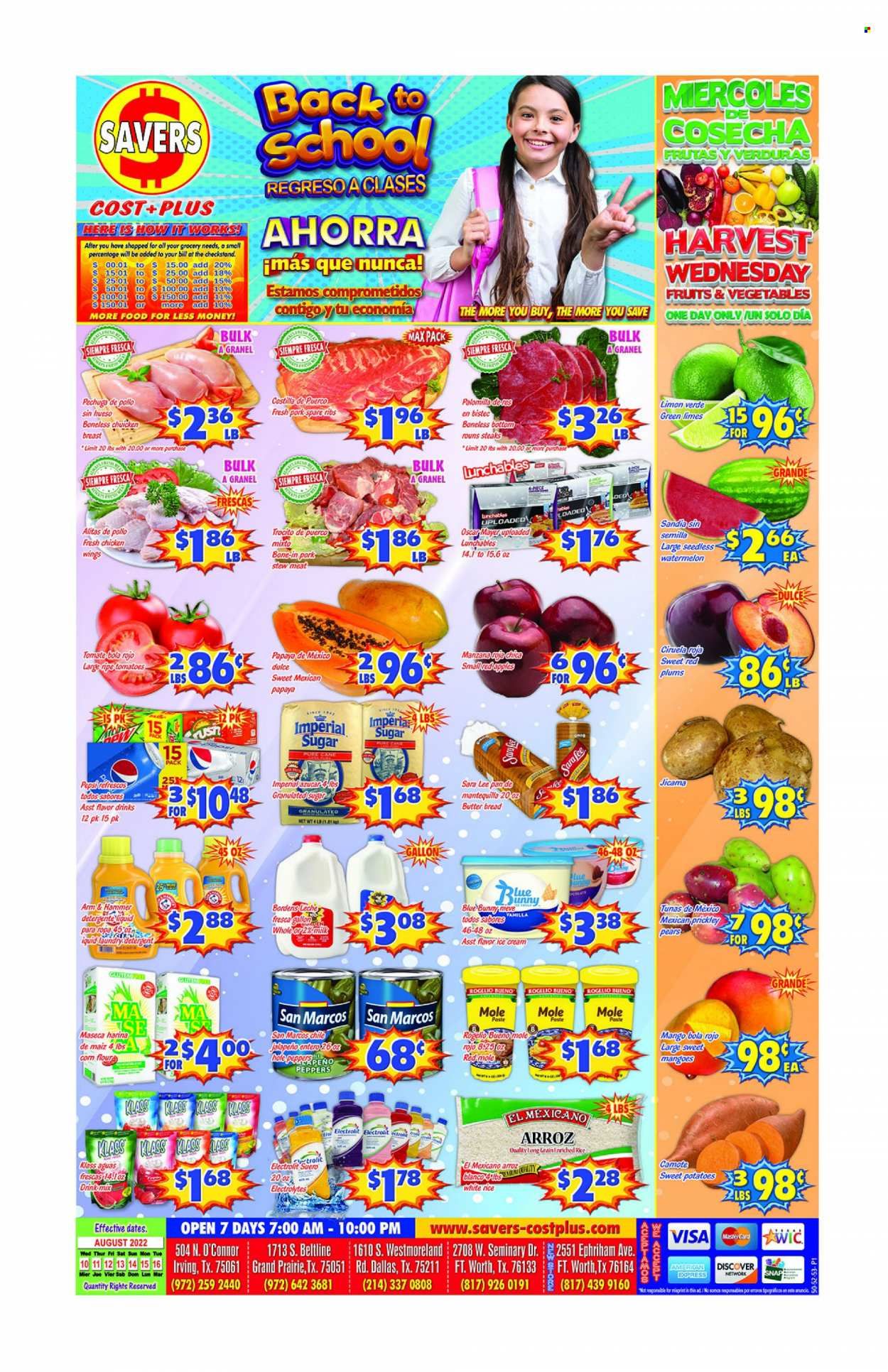 Savers Cost Plus (TX) Weekly Ad Flyer Specials August 10 to August 16, 2022