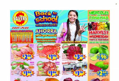 Savers Cost Plus (TX) Weekly Ad Flyer Specials August 10 to August 16, 2022