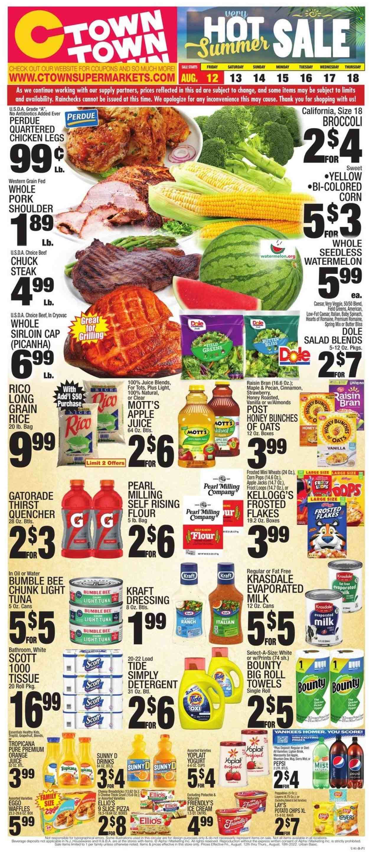 C-Town (CT, FL, MA, NJ, NY, PA) Weekly Ad Flyer Specials August 12 to August 18, 2022