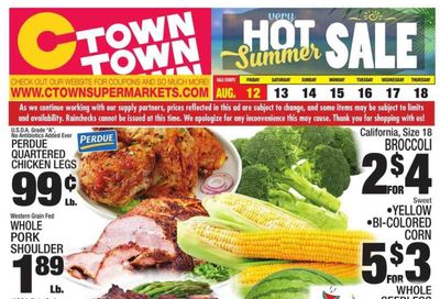 C-Town (CT, FL, MA, NJ, NY, PA) Weekly Ad Flyer Specials August 12 to August 18, 2022