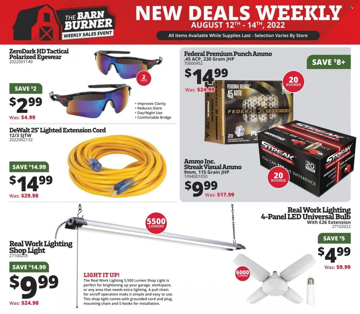 Rural King Weekly Ad Flyer Specials August 12 to August 14, 2022