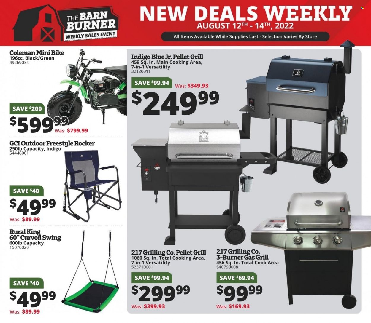 Rural King Weekly Ad Flyer Specials August 12 to August 14, 2022