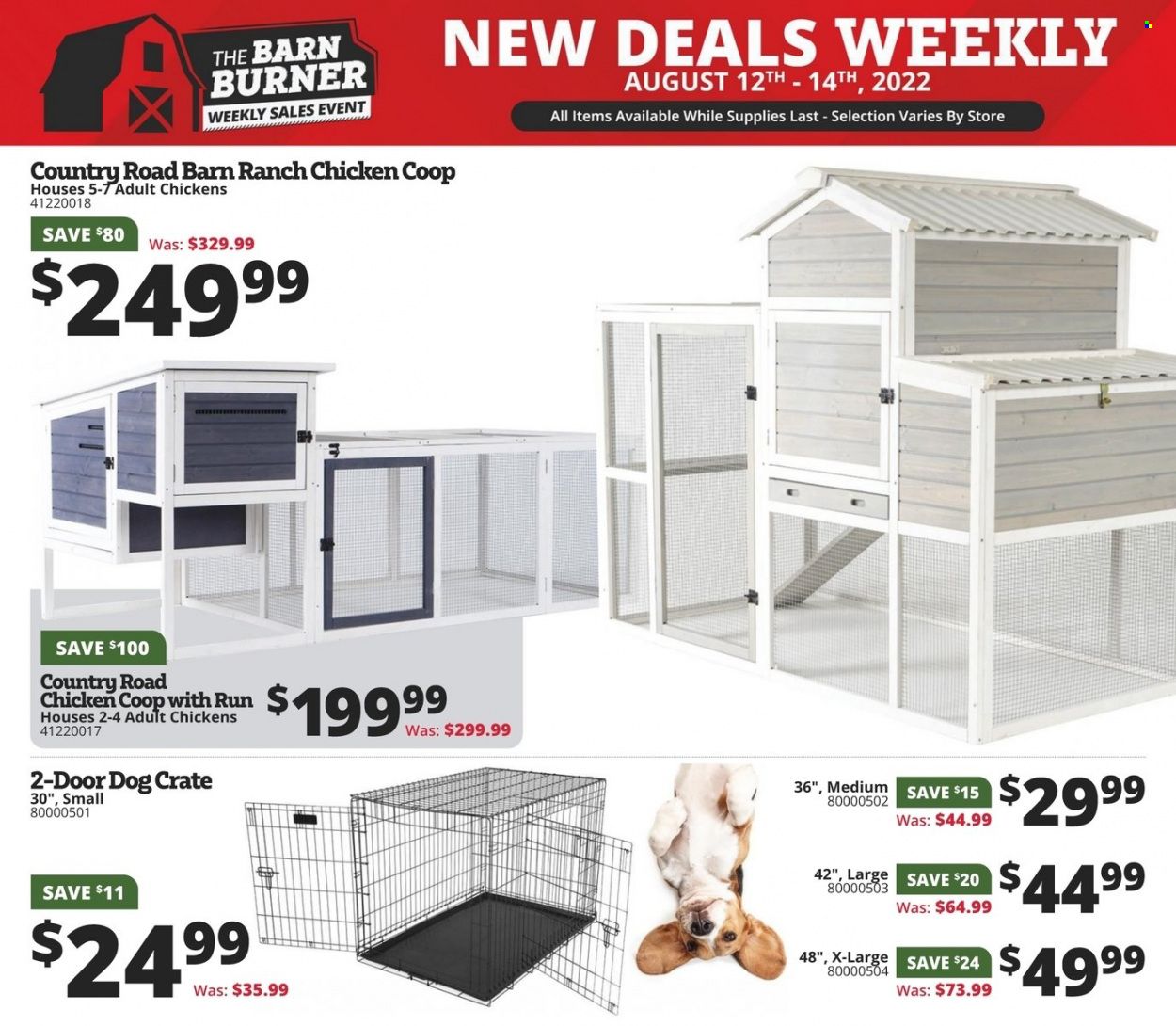 Rural King Weekly Ad Flyer Specials August 12 to August 14, 2022