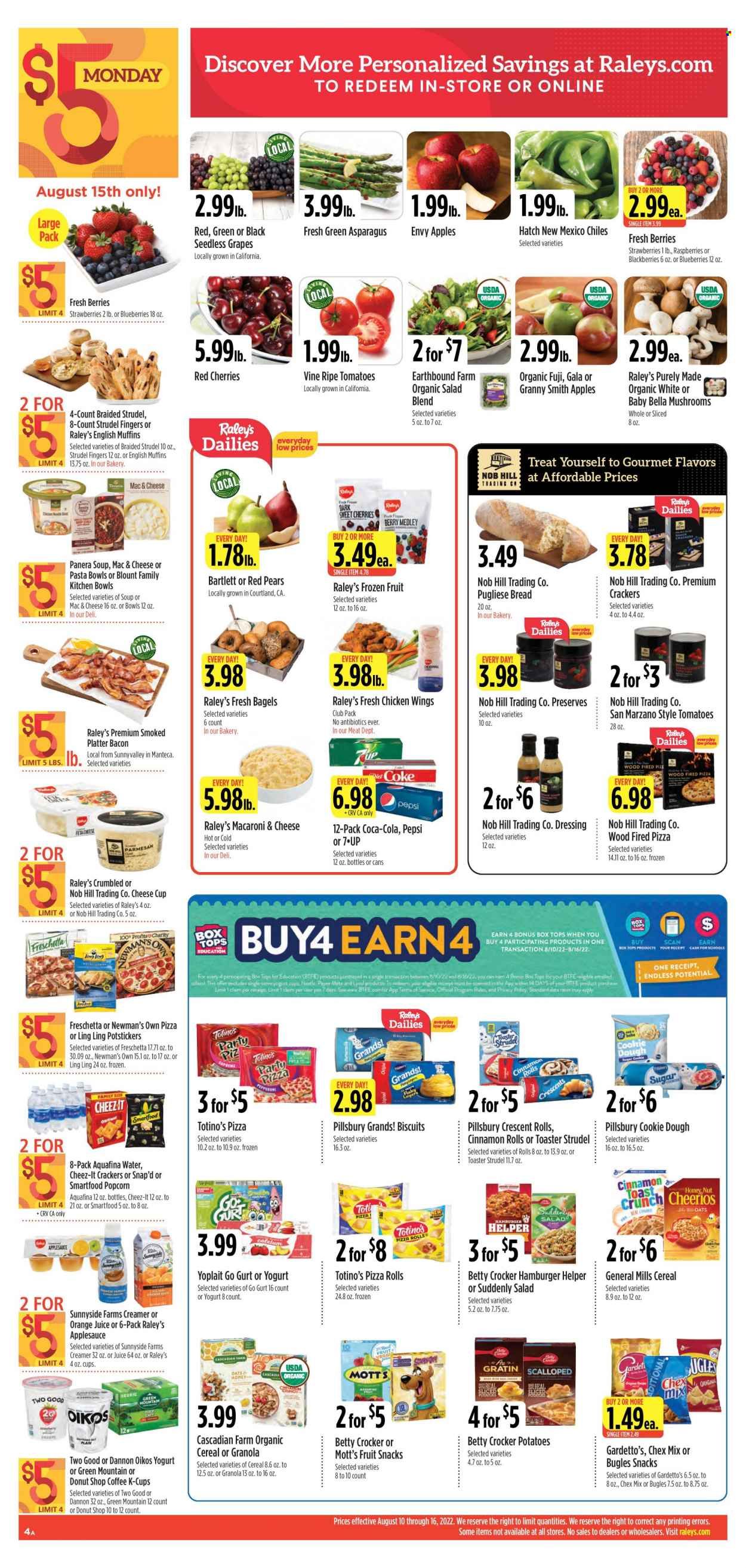 Raley's (CA, NV) Weekly Ad Flyer Specials August 10 to August 16, 2022