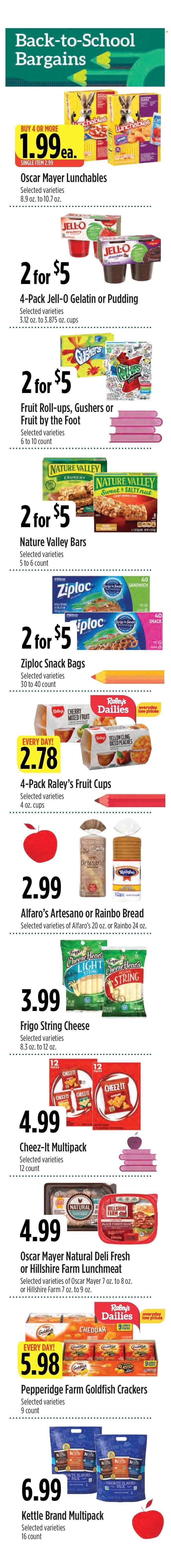 Raley's (CA, NV) Weekly Ad Flyer Specials August 10 to August 16, 2022