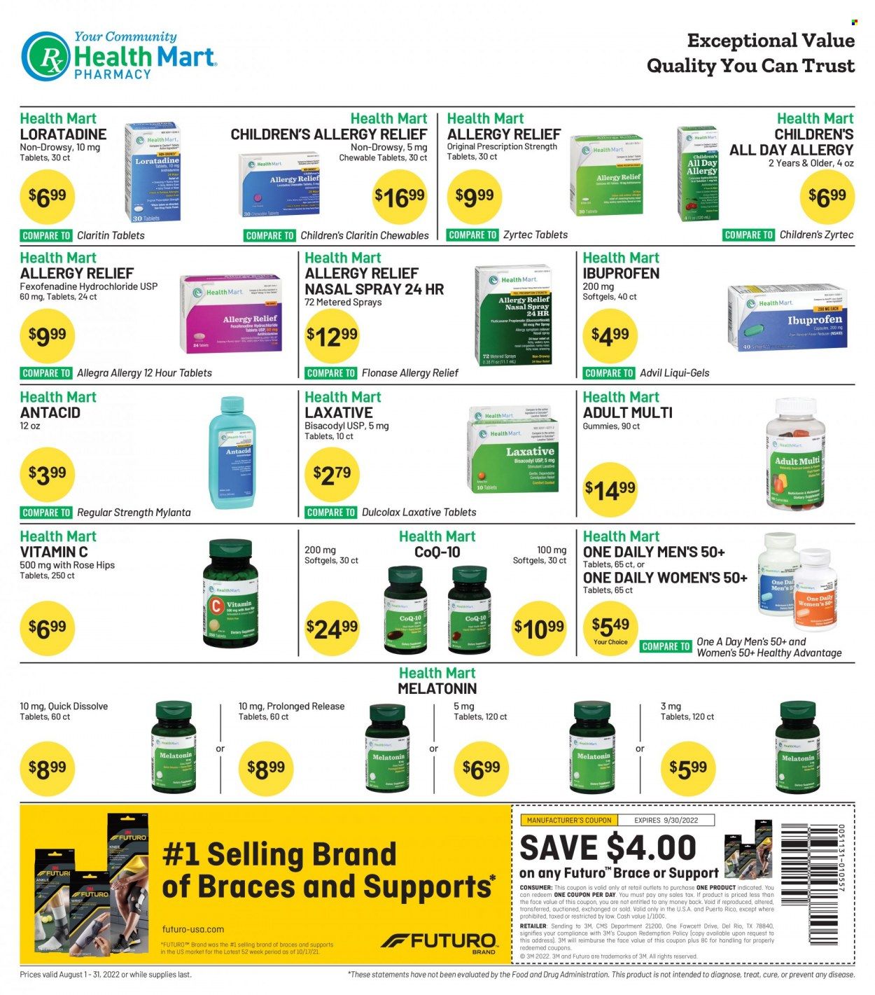Health Mart Weekly Ad Flyer Specials August 1 to August 31, 2022