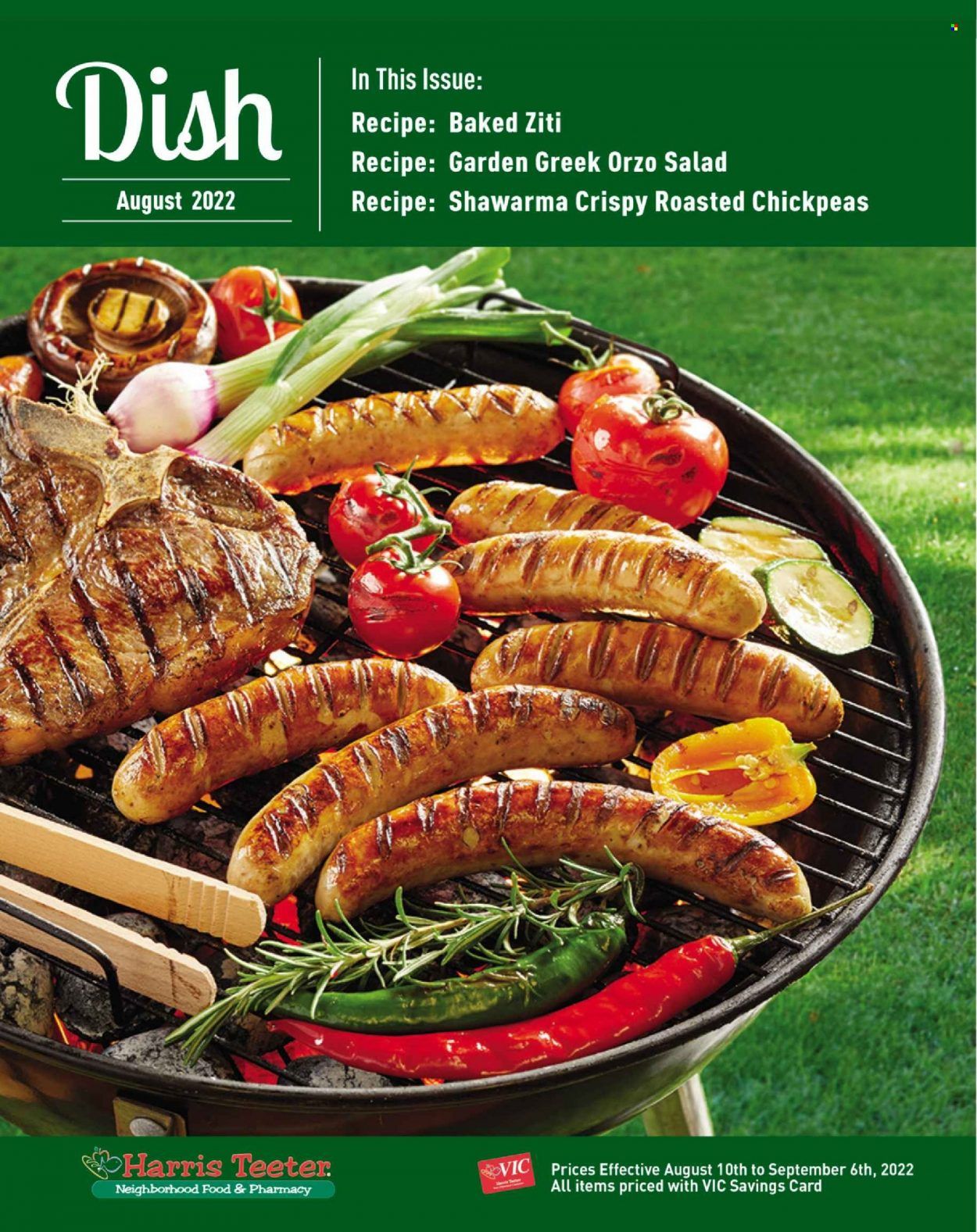Harris Teeter Weekly Ad Flyer Specials August 10 to September 6, 2022