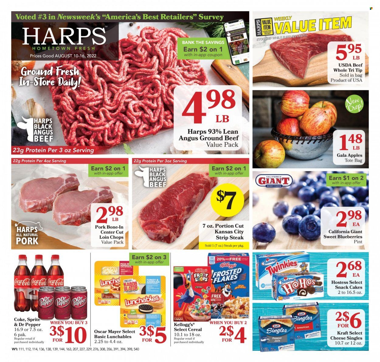 Harps Hometown Fresh (AR) Weekly Ad Flyer Specials August 10 to August 16, 2022