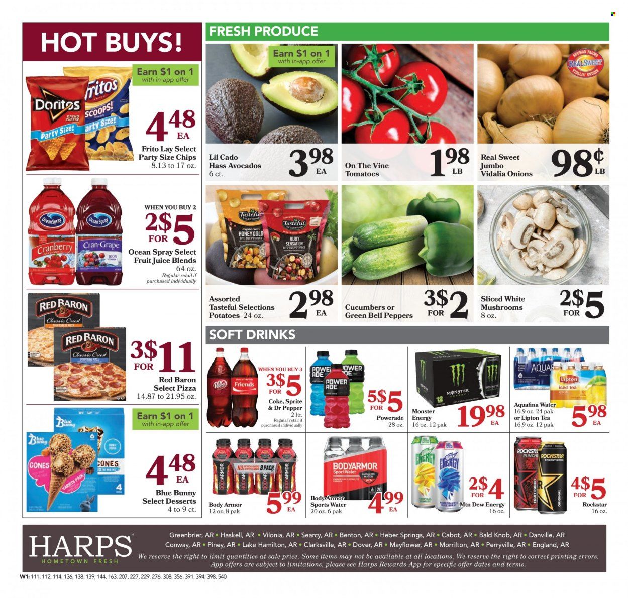 Harps Hometown Fresh (AR) Weekly Ad Flyer Specials August 10 to August 16, 2022