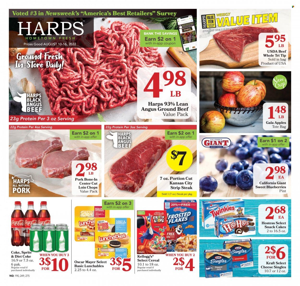 Harps Hometown Fresh (AR, KS, MO) Weekly Ad Flyer Specials August 10 to August 16, 2022