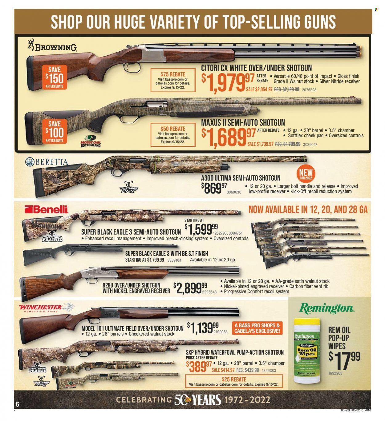 Cabela's (KY) Weekly Ad Flyer Specials August 18 to September 7, 2022