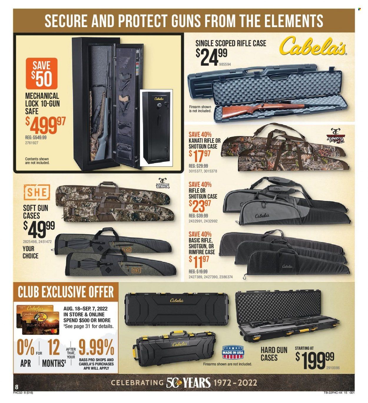 Cabela's (KY) Weekly Ad Flyer Specials August 18 to September 7, 2022