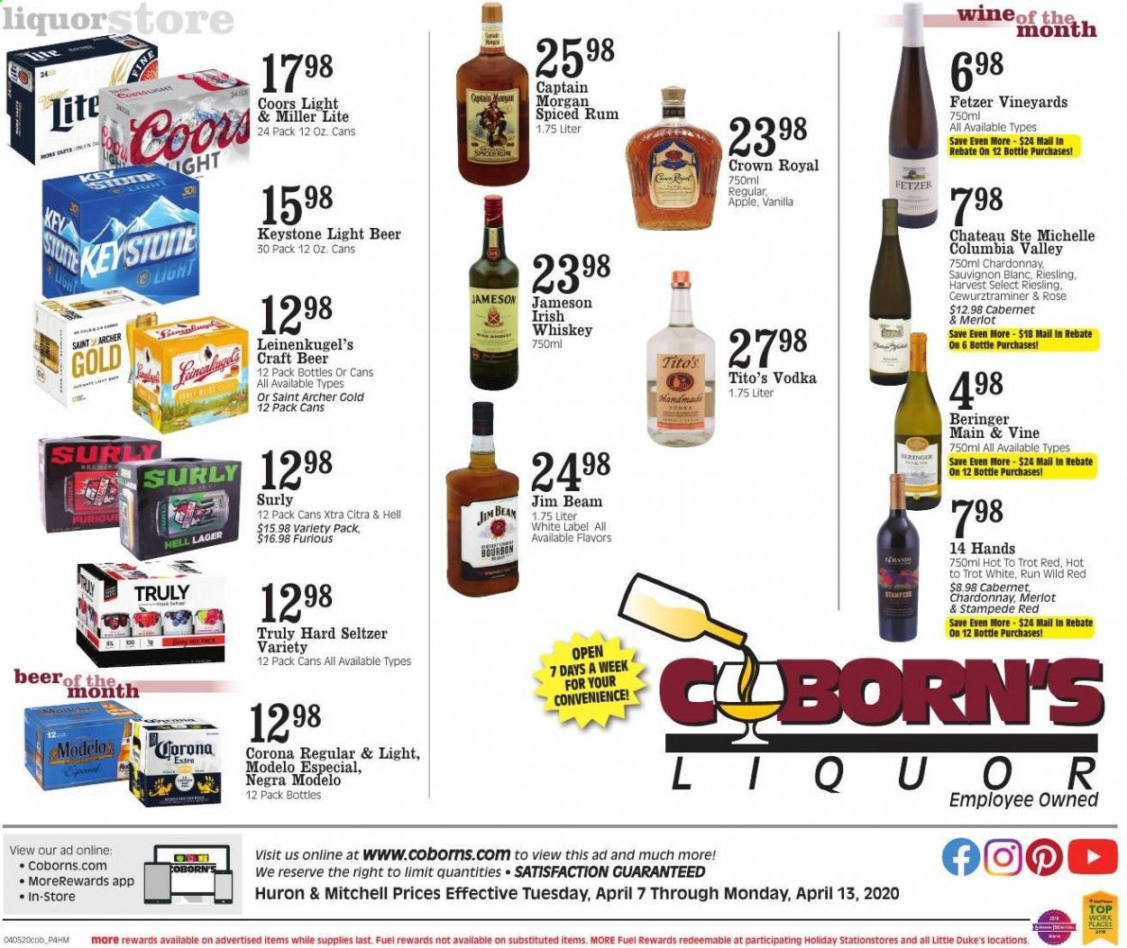 Coborn's Weekly Ad & Flyer April 7 to 13