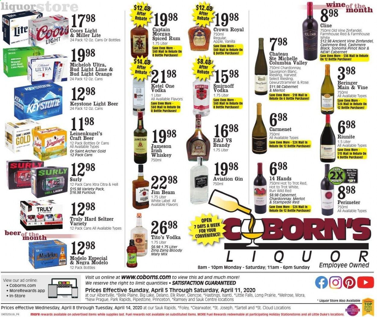 Coborn's Weekly Ad & Flyer April 5 to 14