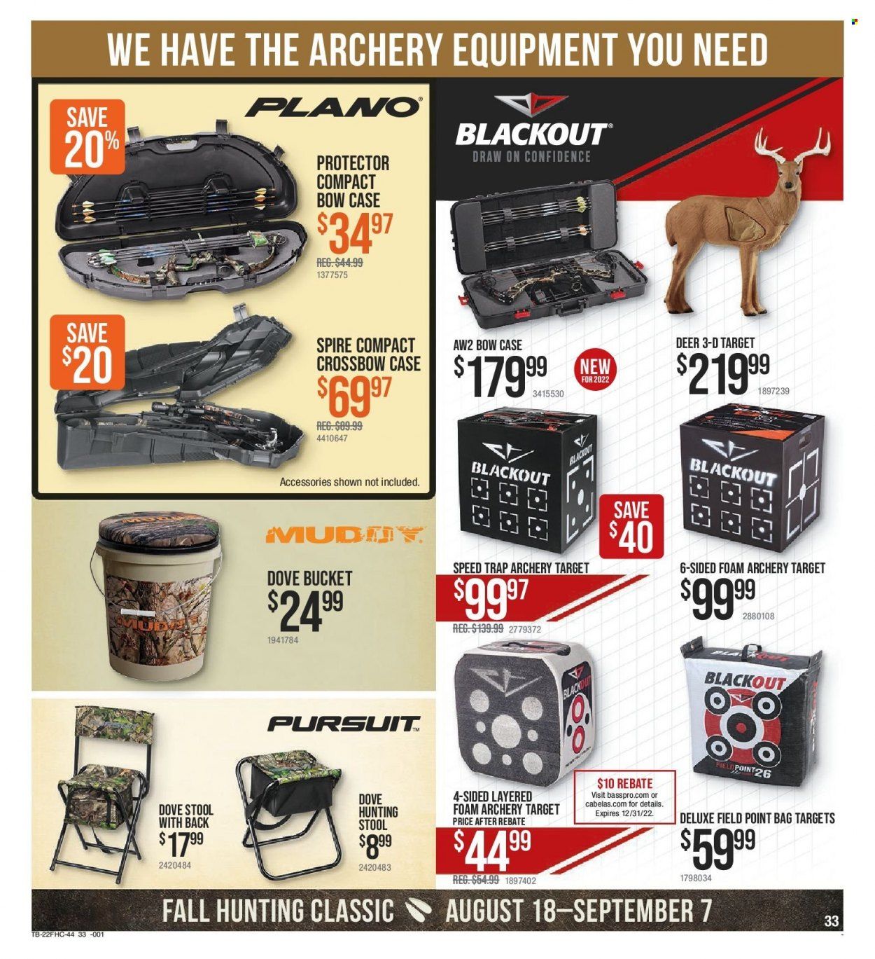Cabela's (MO) Weekly Ad Flyer Specials August 18 to September 7, 2022