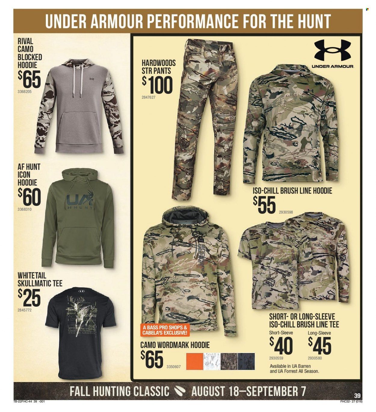 Cabela's (MO) Weekly Ad Flyer Specials August 18 to September 7, 2022