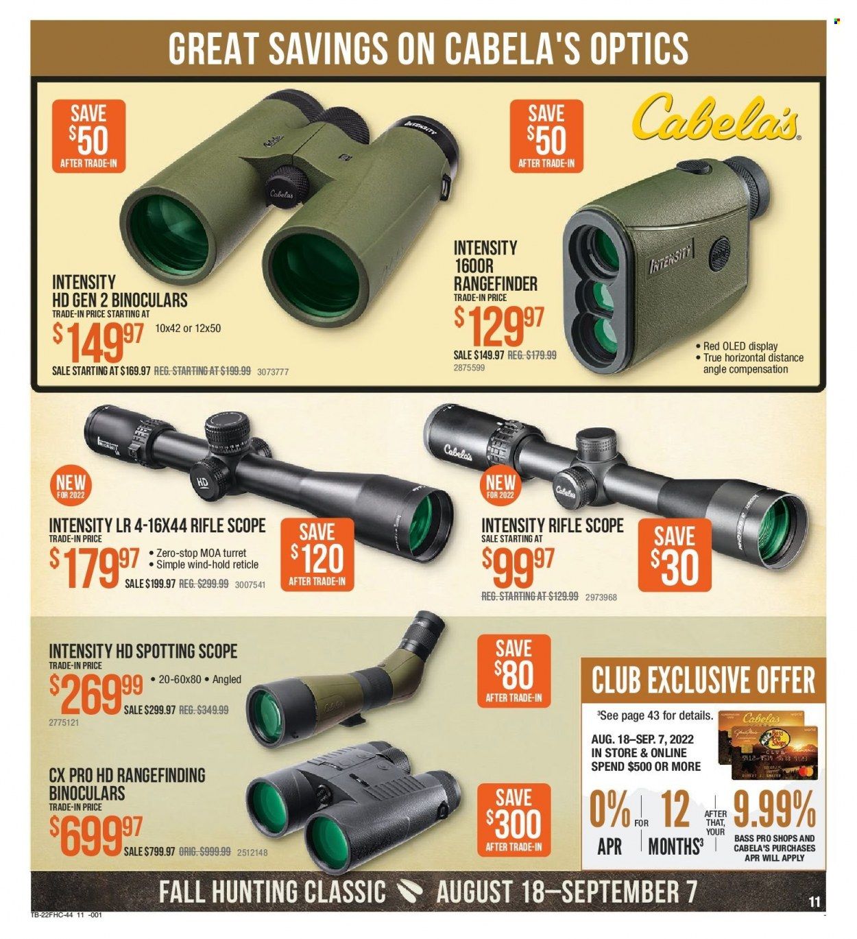 Bass Pro Shops (OK) Weekly Ad Flyer Specials August 18 to September 7, 2022