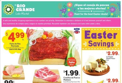 El Rio Grande Weekly Ad & Flyer April 8 to 14