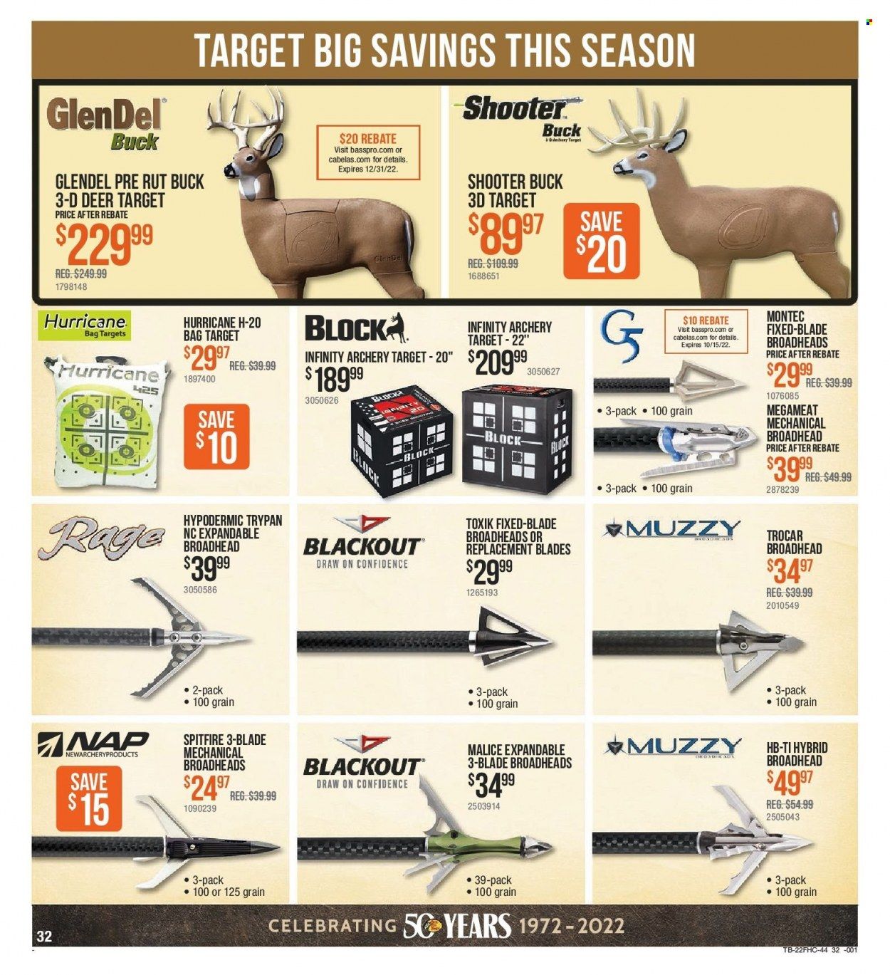 Cabela's (OH) Weekly Ad Flyer Specials August 18 to September 7, 2022