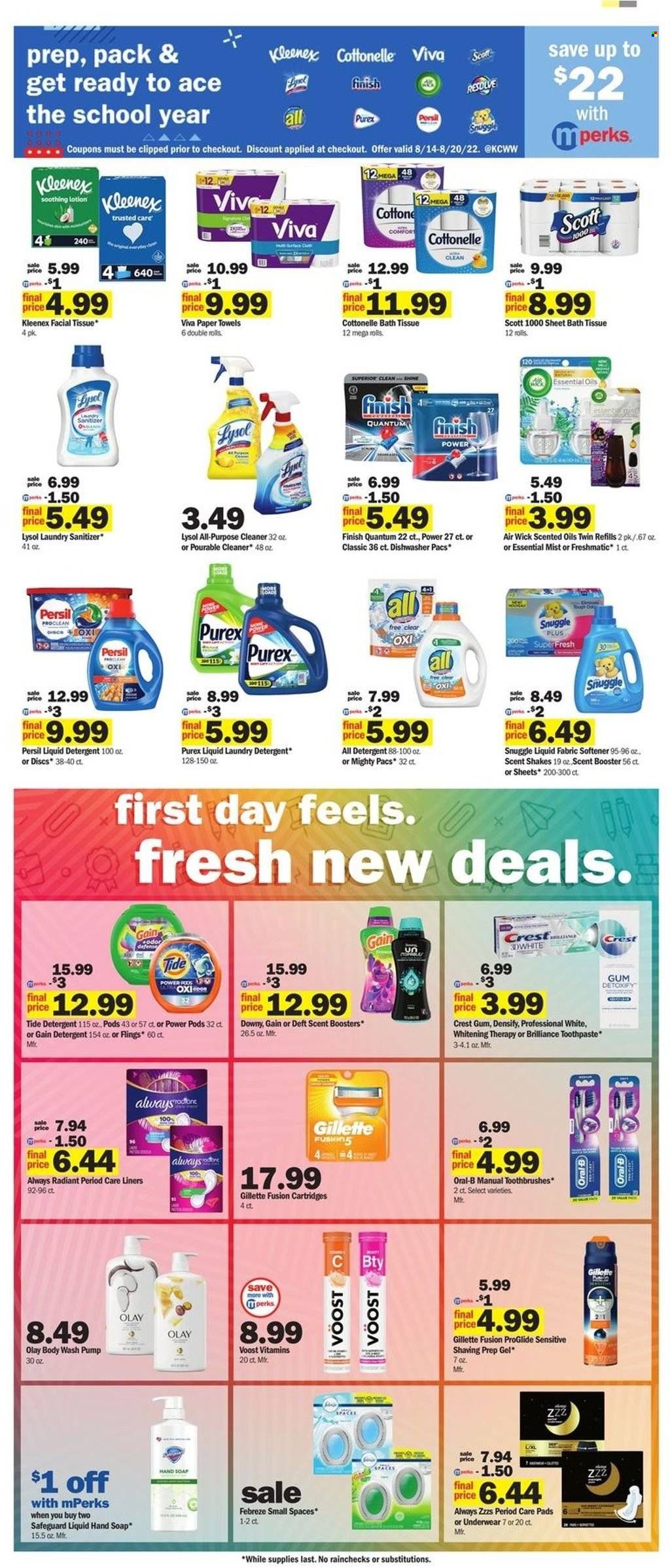 Meijer (OH) Weekly Ad Flyer Specials August 14 to August 20, 2022