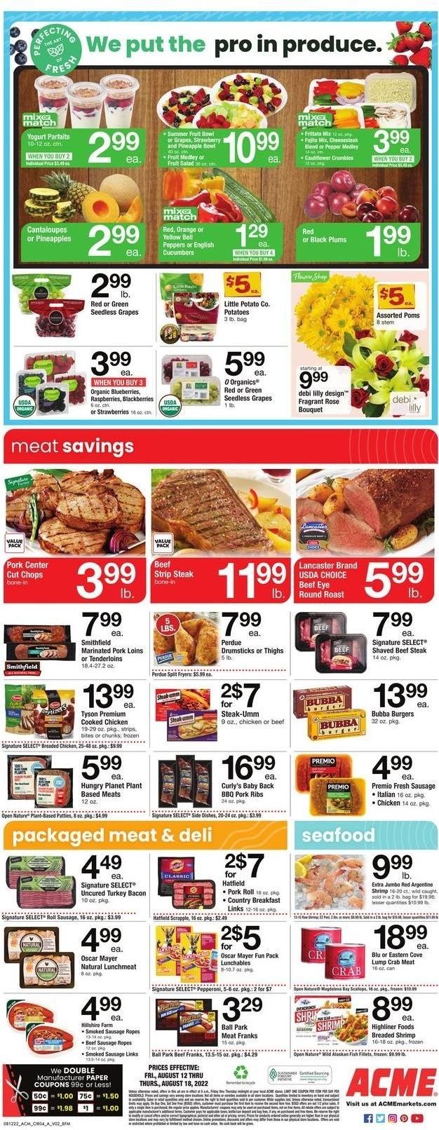 ACME (DE, NJ, NY, PA) Weekly Ad Flyer Specials August 12 to August 18, 2022
