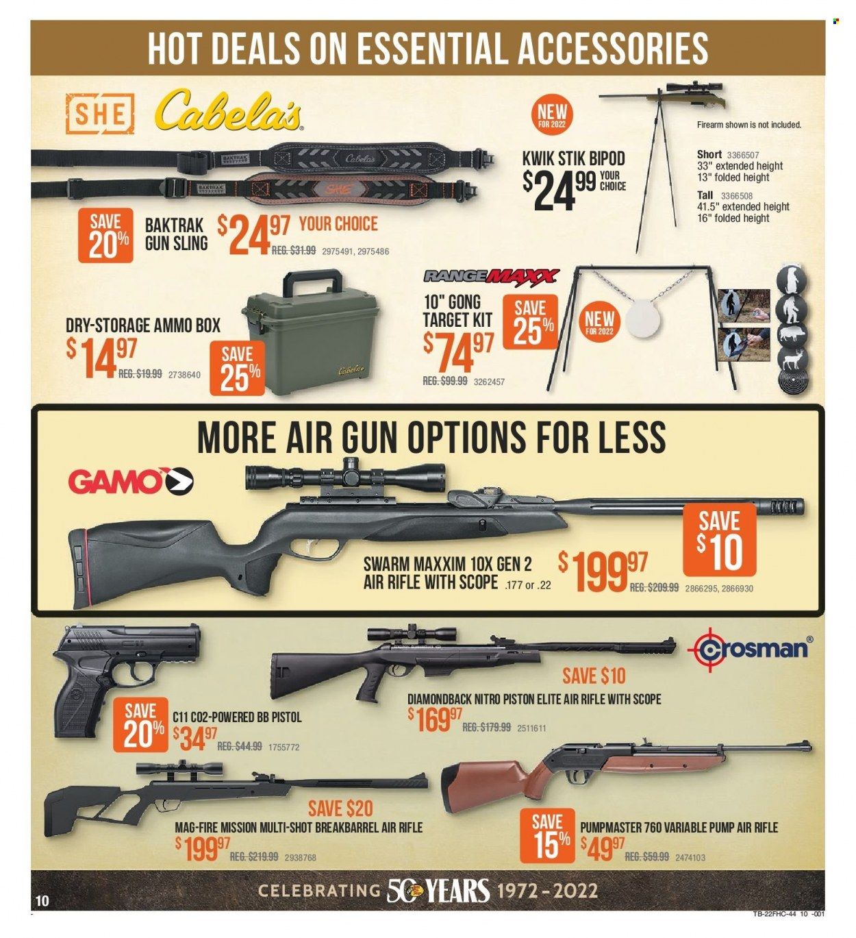 Cabela's (OK) Weekly Ad Flyer Specials August 18 to September 7, 2022