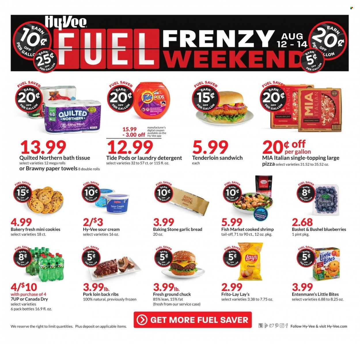Hy-Vee (IA, IL, MN, MO, SD) Weekly Ad Flyer Specials August 12 to August 14, 2022