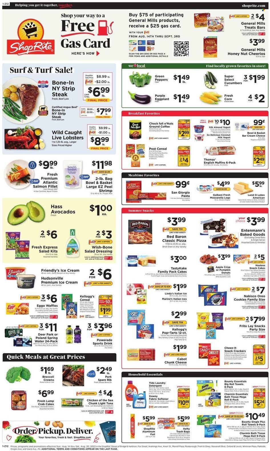 ShopRite (CT, DE, MD, NJ, NY, PA) Weekly Ad Flyer Specials August 14 to August 20, 2022