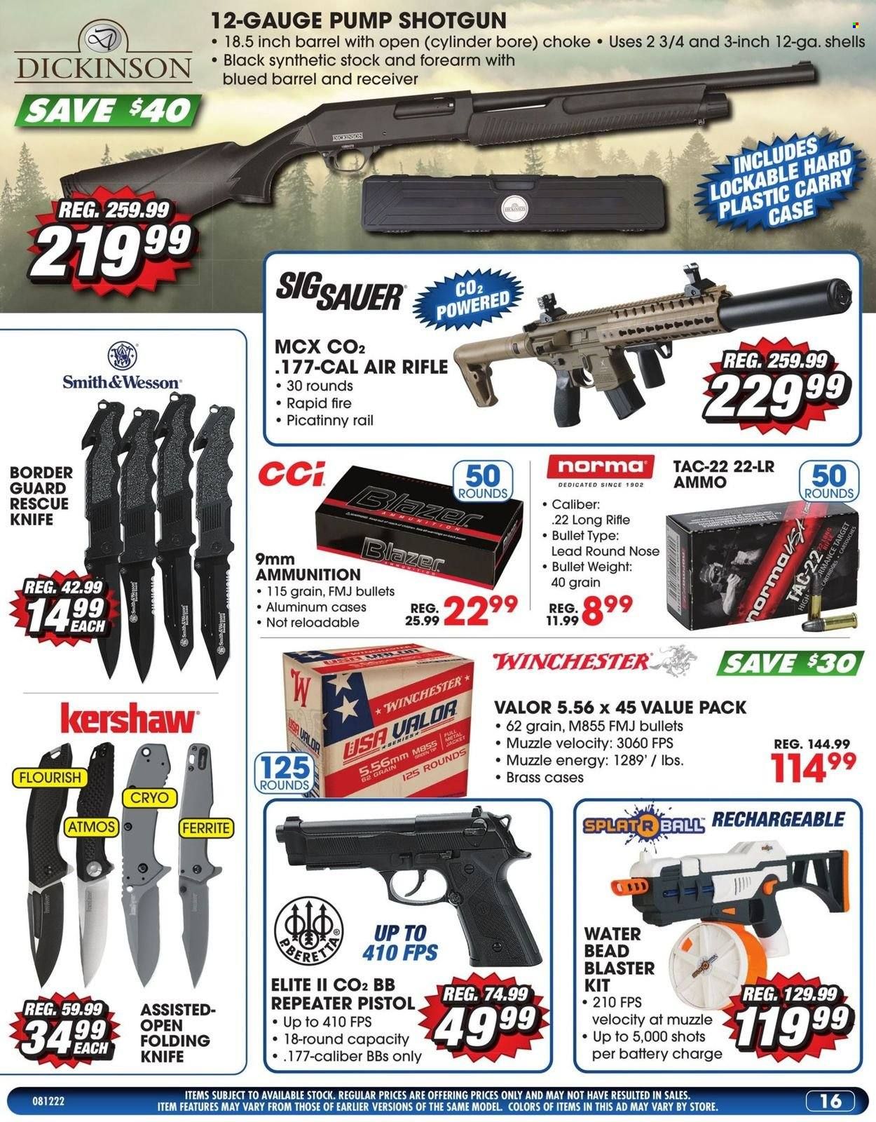 Big 5 (AZ, CA, CO, ID, NM, OR, UT, WA) Weekly Ad Flyer Specials August 12 to August 18, 2022